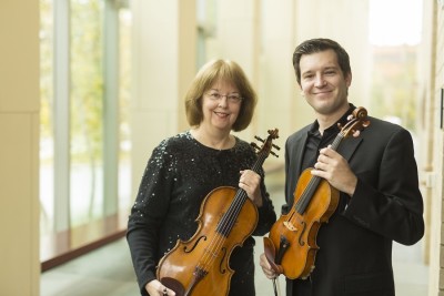 Mozart and Martinů — via Milan! Stephen Miahky, violin, and Kathryn Plummer, viola