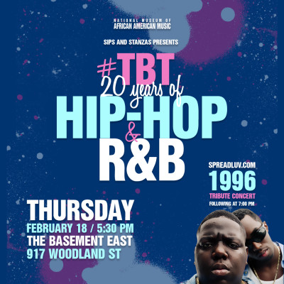 Sips & Stanzas: #TBT 20 years of Hip-Hop and R&B