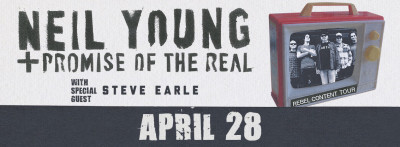 Neil Young + Promise of the Real w/ Special Guest Steve Earle