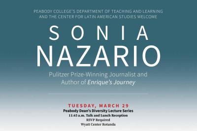 Peabody Dean's Diversity Lecture Series: Sonia Nazario