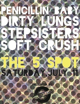Soundstamp Presents: Penicillin Baby, Step Sisters, Dirty Lungs, and Soft Crush