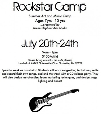 Rockstar Art + Music Camp