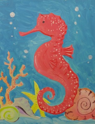 Create It in Donelson - Seahorse