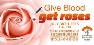 Rebel Hill Florist 'Red Out' Blood Drive