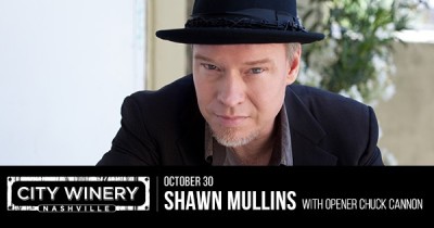 Shawn Mullins w/ Opener Chuck Cannon at City Winery