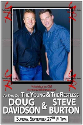 The Young and the Restless: Steve Burton and Doug Davidson