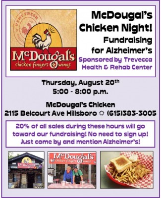 Chicken and Wings for Alzheimer's
