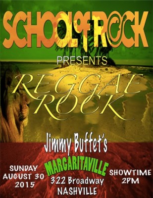 Nashville School of Rock Presents Reggae Rock