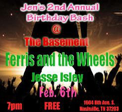 Ferris & The Wheels w/ Jesse Isley